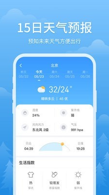 简洁天气预报